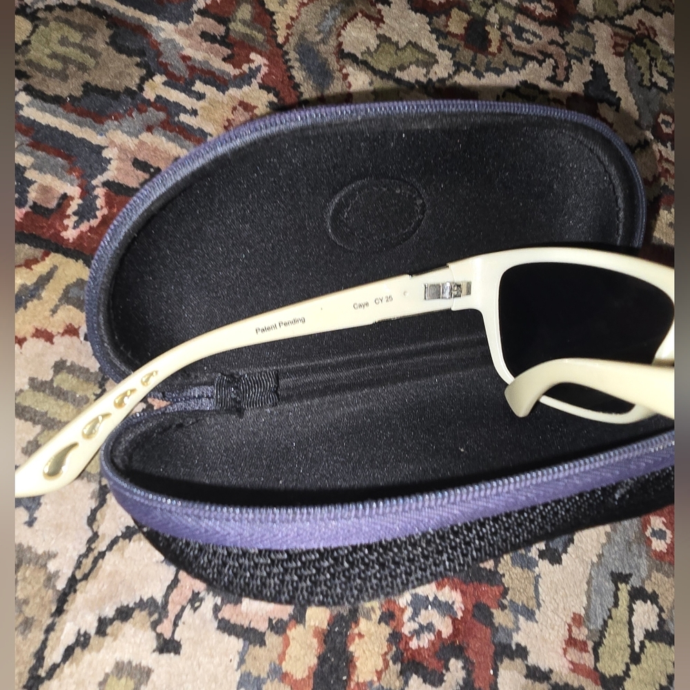 Costa Cream Sunglasses Caye Cy 25 - Picture 4 of 7